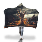 HALLOWEEN Zombie Hooded Blanket - Nikota Fashion