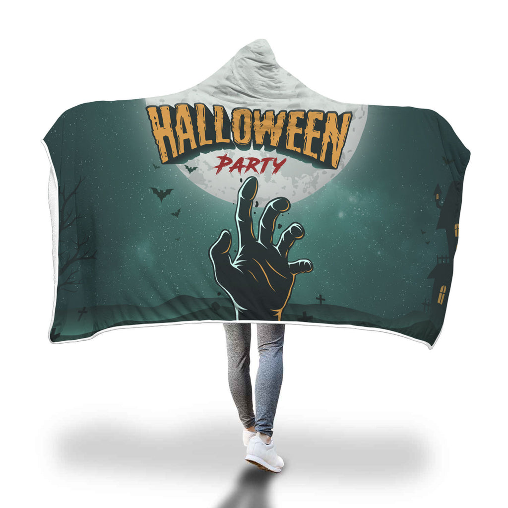Halloween Party Hooded Blanket - Nikota Fashion