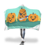 Halloween Pumpkins funny Hooded Blanket - Nikota Fashion