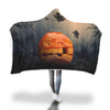 Halloween Angry Pumpkin Premium Hooded Blanket - Nikota Fashion