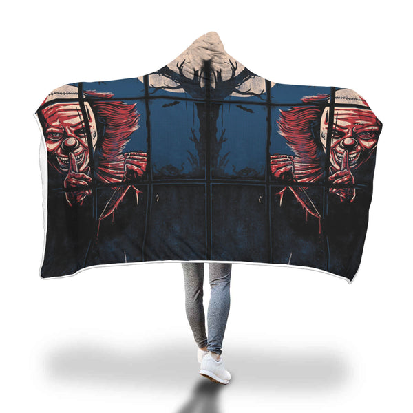 Halloween Horror Hooded Blanket - Nikota Fashion