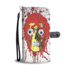 Halloween Blood Dipping Skull Wallet Case