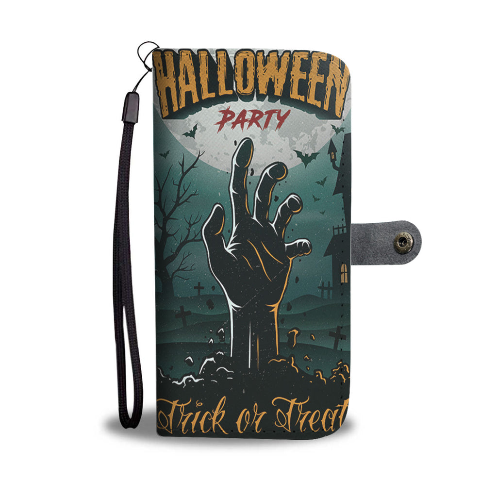 Halloween Party Trick Or Treat Wallet Case