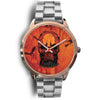 Halloween Scary Skull with Pumpkins Premium Watch - Nikota Fashion