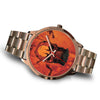 Halloween Scary Skull with Pumpkins Premium Watch - Nikota Fashion