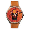 Halloween Scary Skull with Pumpkins Premium Watch - Nikota Fashion