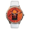 Halloween Scary Skull with Pumpkins Premium Watch - Nikota Fashion