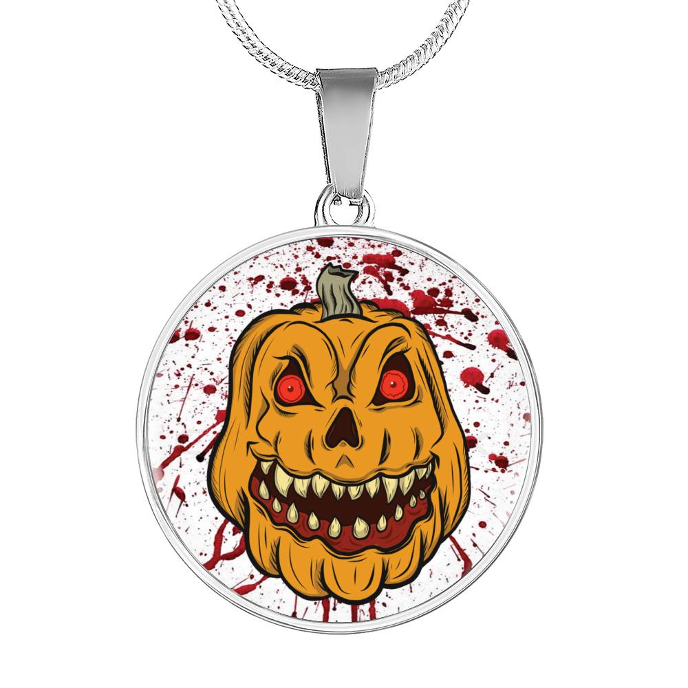 Halloween Scary Pumpkin Luxury Necklace & Bangle - Nikota Fashion