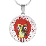 Awesome Halloween Scary Skull Luxury Necklace & Bangle - Nikota Fashion