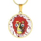 Awesome Halloween Scary Skull Luxury Necklace & Bangle - Nikota Fashion
