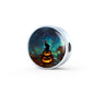 Awesome Halloween Cat and Pumpkins Scary Luxury Steel Bracelet - Nikota Fashion